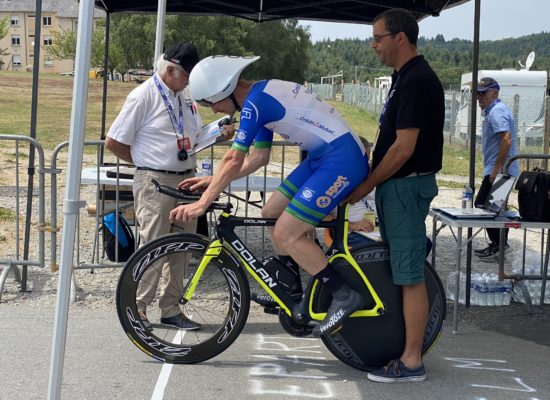 Championnat de France CLM Master à Crocq dans la Creuse les 22 et 23 juillet.