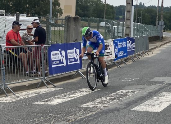 Championnat de France CLM Master à Crocq dans la Creuse les 22 et 23 juillet.